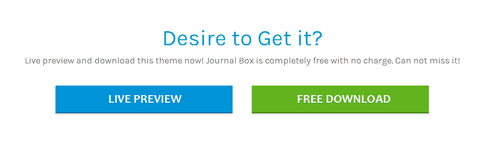 Journal Box wordpress theme