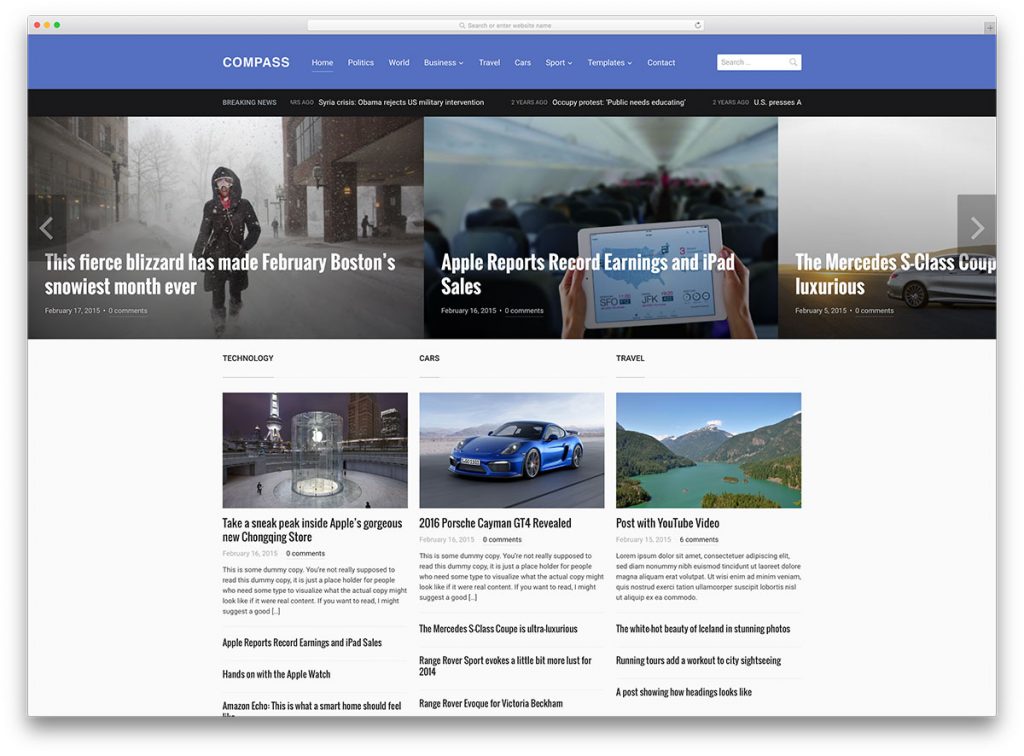 WordPress Magazine Themes