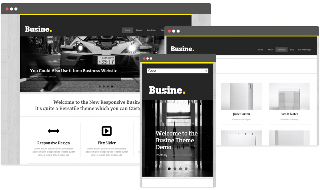 construction wordpress theme Busine