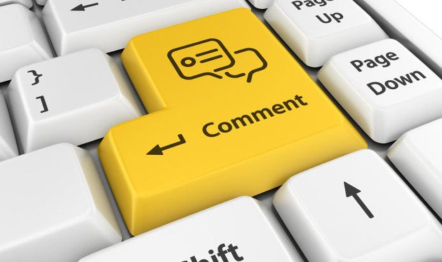 Comment-button