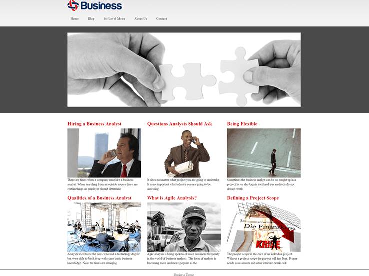 free business wordpress themes businessmind