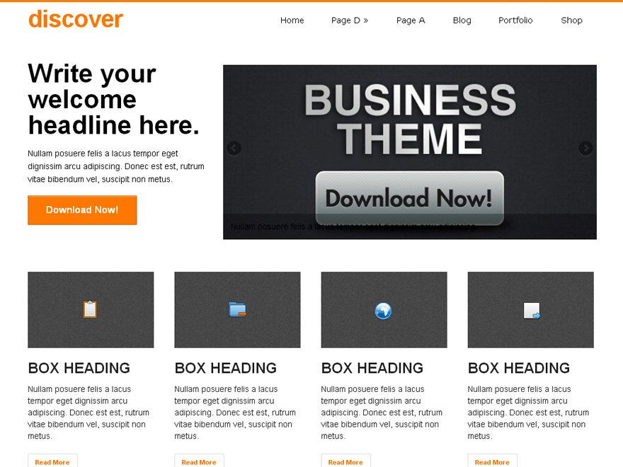 free business wordpress themes discover