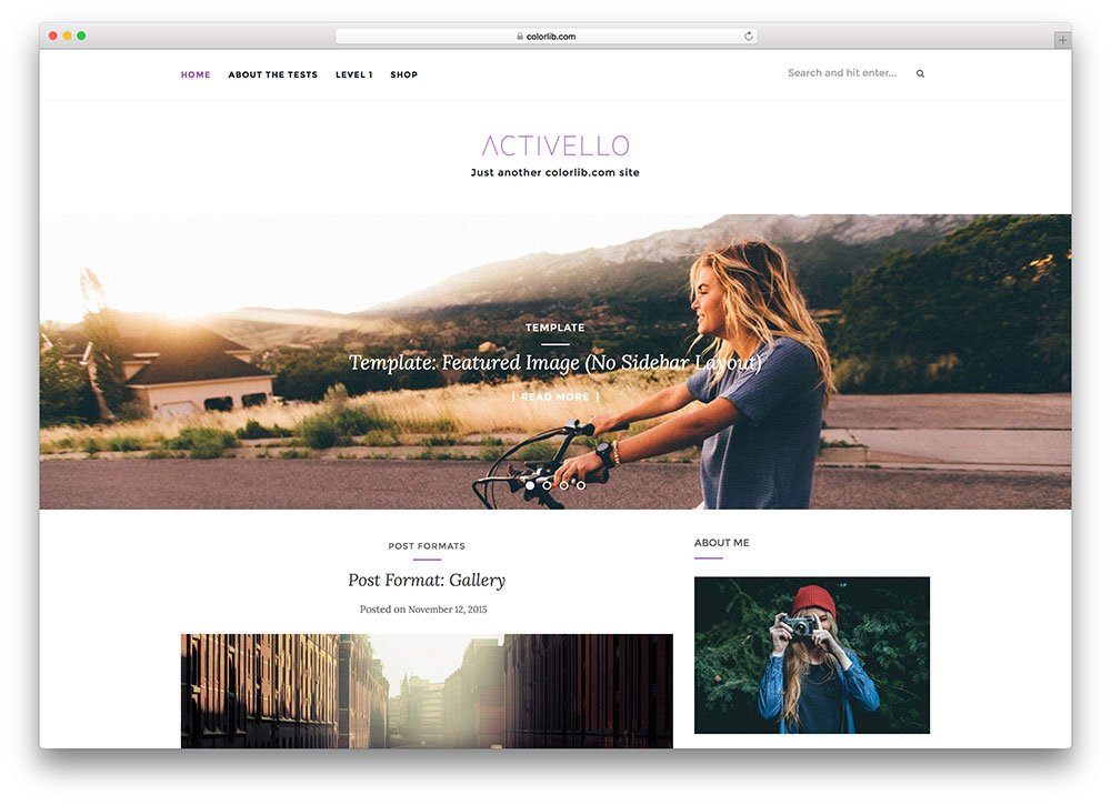 photography theme fullscreen free Responsive Portfolio 90 & WordPress Themes Free