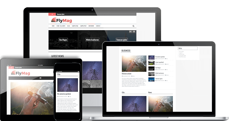 Photography WordPress Themes FlyMag