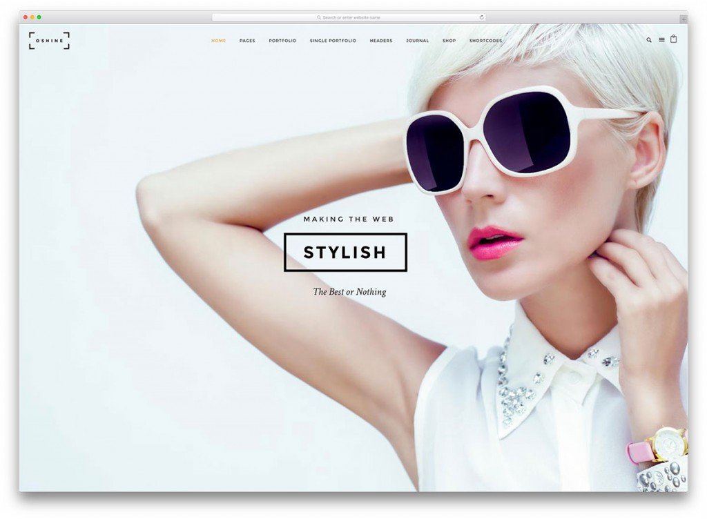 Creative WordPress Themes oshine