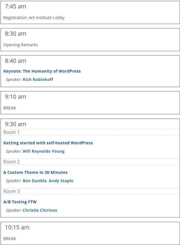 schedule-wordcamp-pittsburgh