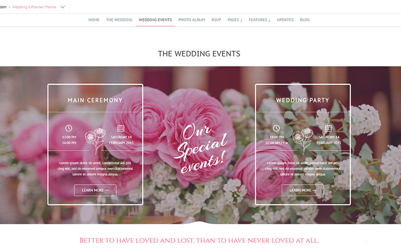 best-exquisite-wedding-wordpress-theme