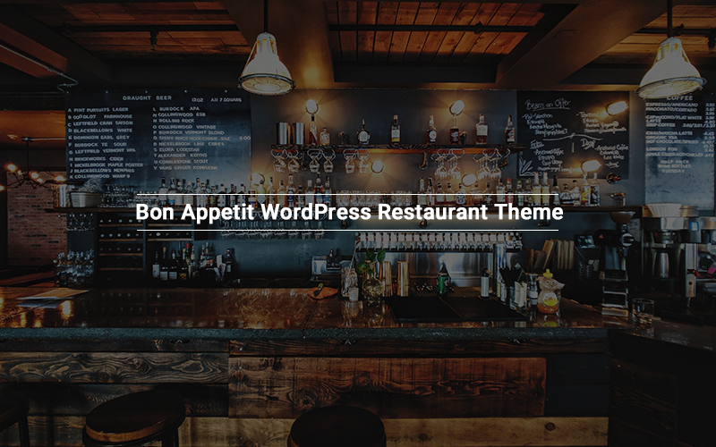 WordPress restaurant theme