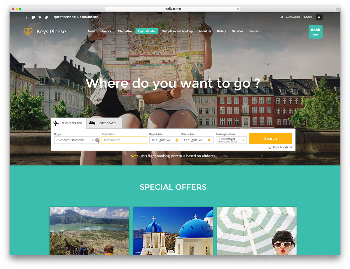 wordpress travel theme